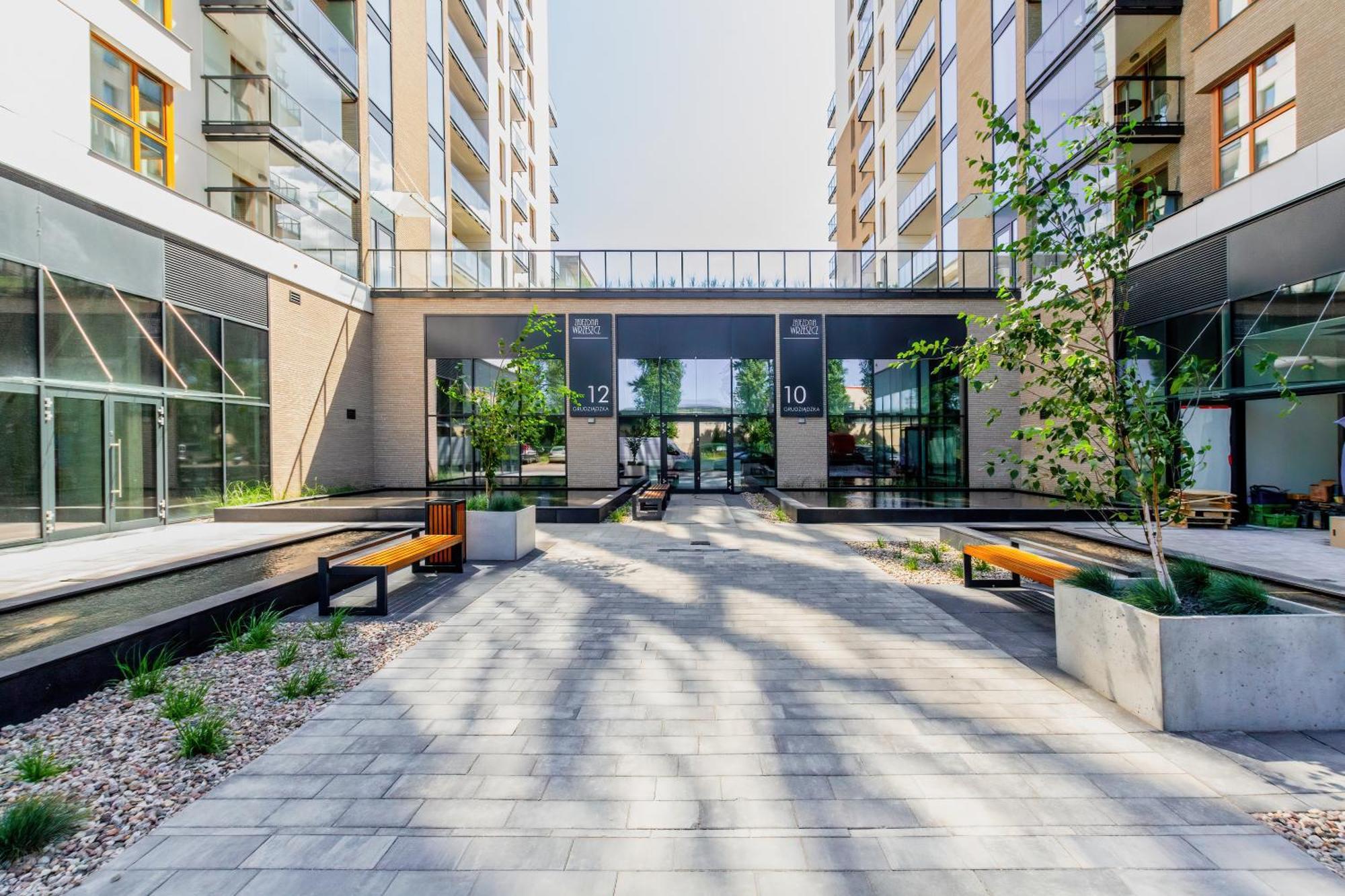 Apartament Z Widokiem Na Morze Obok Parku Millenium W Gdansku By Noclegi Renters المظهر الخارجي الصورة